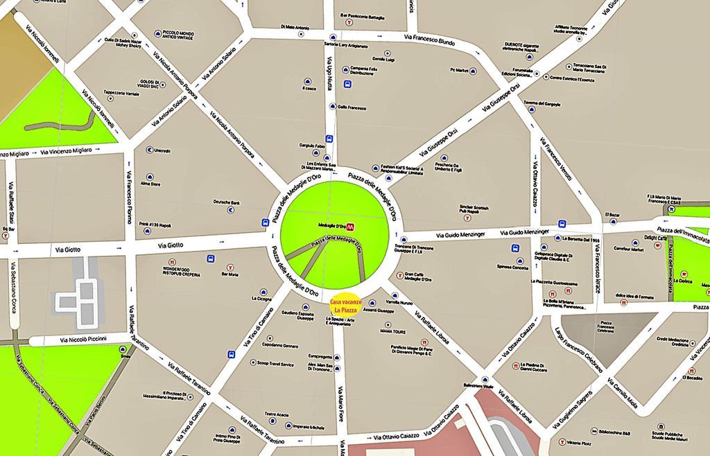 La Piazza Al Vomero Napoli Rom bilde